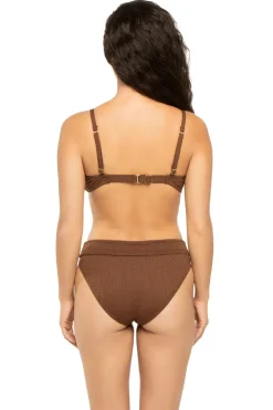 Jules Textured Bralette Bikini Top
