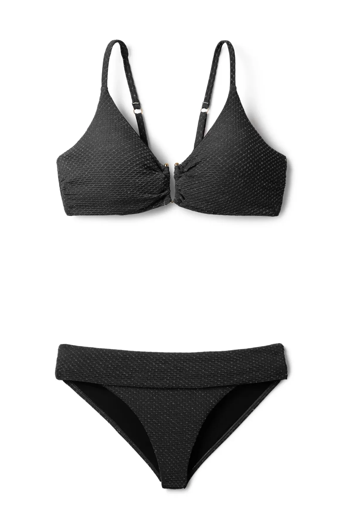 Jules Textured Bralette Bikini Top