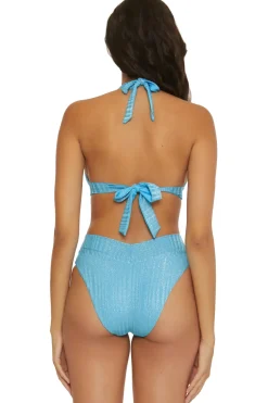 Kenzie Halter Banded Bikini Top