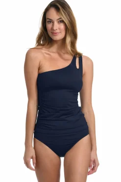Keyhole Asymmetrical Tankini Top