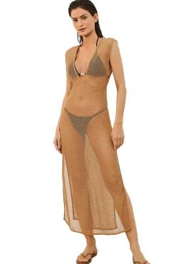 Kimmy Mesh Cover Up Maxi Dress