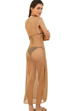 Kimmy Mesh Cover Up Maxi Dress