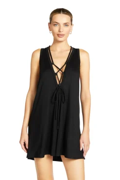 Lace-Up Tunic