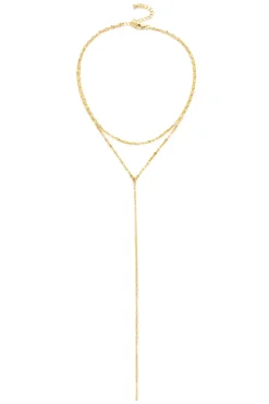 Layered Drop Necklace