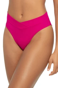 Lido Banded High Waist Bikini Bottom