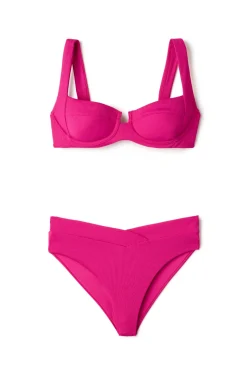 Lido Banded High Waist Bikini Bottom