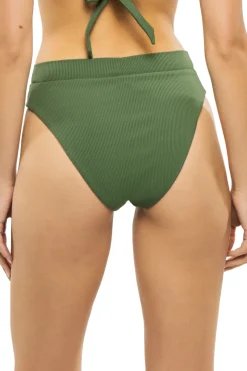 Lido Banded High Waist Bikini Bottom