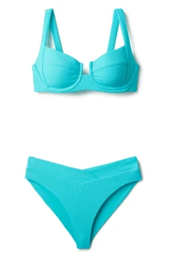 Lido Banded High Waist Bikini Bottom