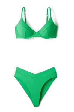 Lido Banded High Waist Bikini Bottom