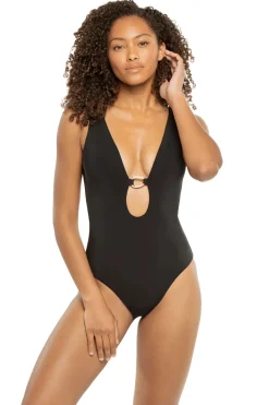 Lien Plunge One Piece Swimsuit
