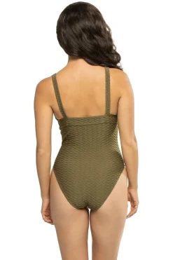Lily Over The Shoulder One Piece Swimsuit