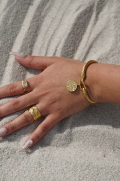 Maya Coin Bracelet