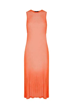 Mesh Midi Dress