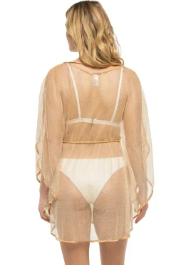 Mesh Short Caftan