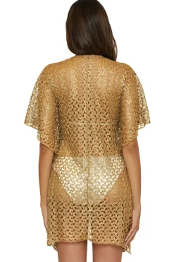 Metallic Crochet Tunic