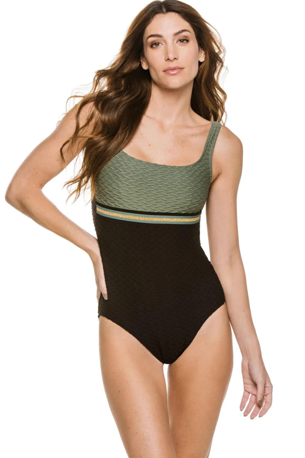 Mimizan Over The Shoulder One Piece Swimsuit