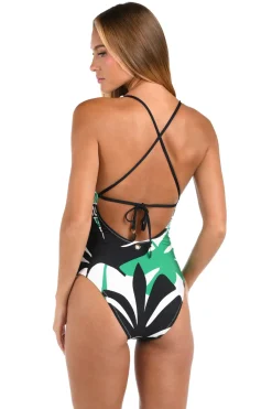 Monstera One Piece Swimsuit