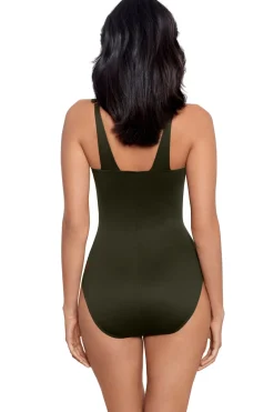 Network Azura Mesh Underwire Asymmetrical One Piece Swimsuit