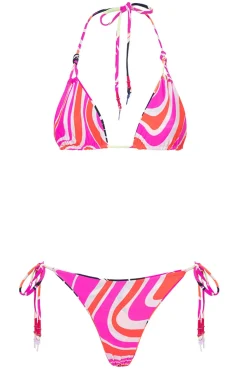 Nyla Reversible Sliding Triangle Bikini Top