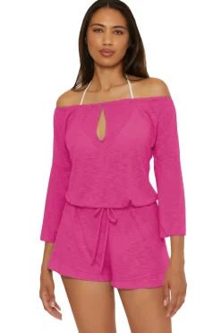 Off Shoulder Romper