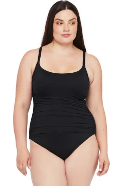Over The Shoulder One Piece Swimsuit