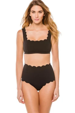 Palm Springs Scallop Bralette Bikini Top