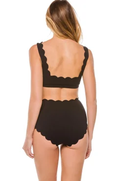 Palm Springs Scallop Bralette Bikini Top