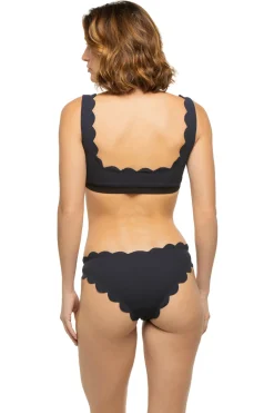 Palm Springs Scallop Bralette Bikini Top