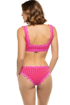 Palm Springs Scallop Bralette Bikini Top