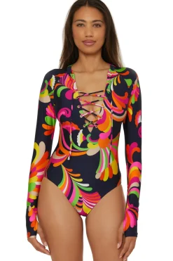 Poolside Lace-Up Surfsuit