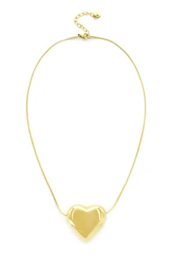 Puff Heart Necklace