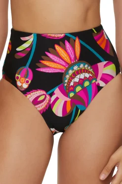 Reversible High Waist Bikini Bottom