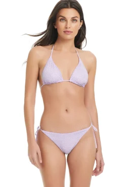Rhinestone Triangle Bikini Top