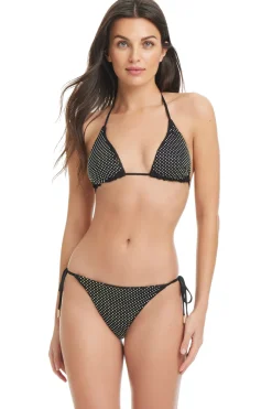 Rhinestone Triangle Bikini Top