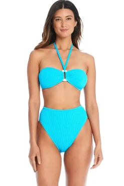 Ring Bandeau Bikini Top
