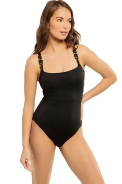 Ring Detail One Piece Swimsuit