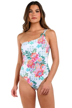 Riviera Asymmetrical One Piece Swimsuit