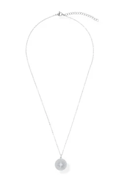Rue Sunburst Disc Necklace