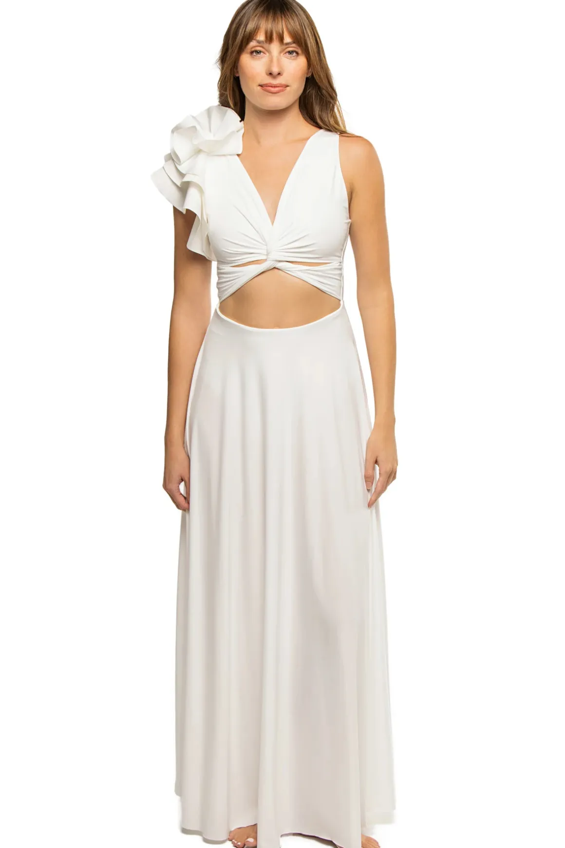 Ruffle Maxi Dress