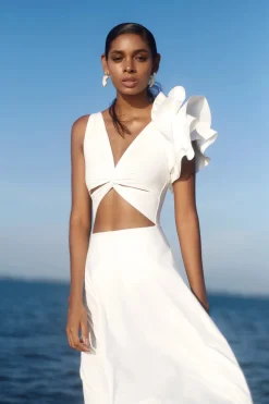 Ruffle Maxi Dress