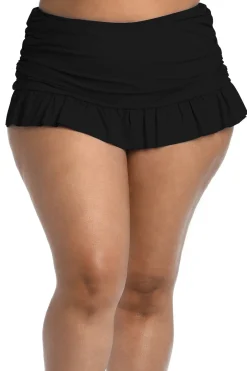 Ruffle Skirted Bikini Bottom
