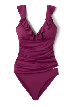 Ruffle Tankini Top