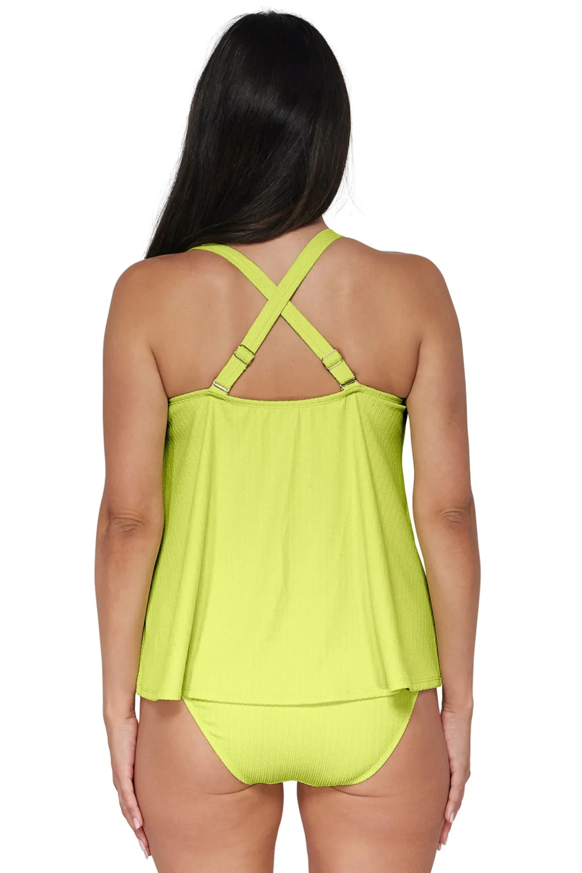 Sadie High Neck Tankini Top
