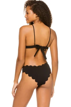 Santa Clara Scallop Bralette Bikini Top