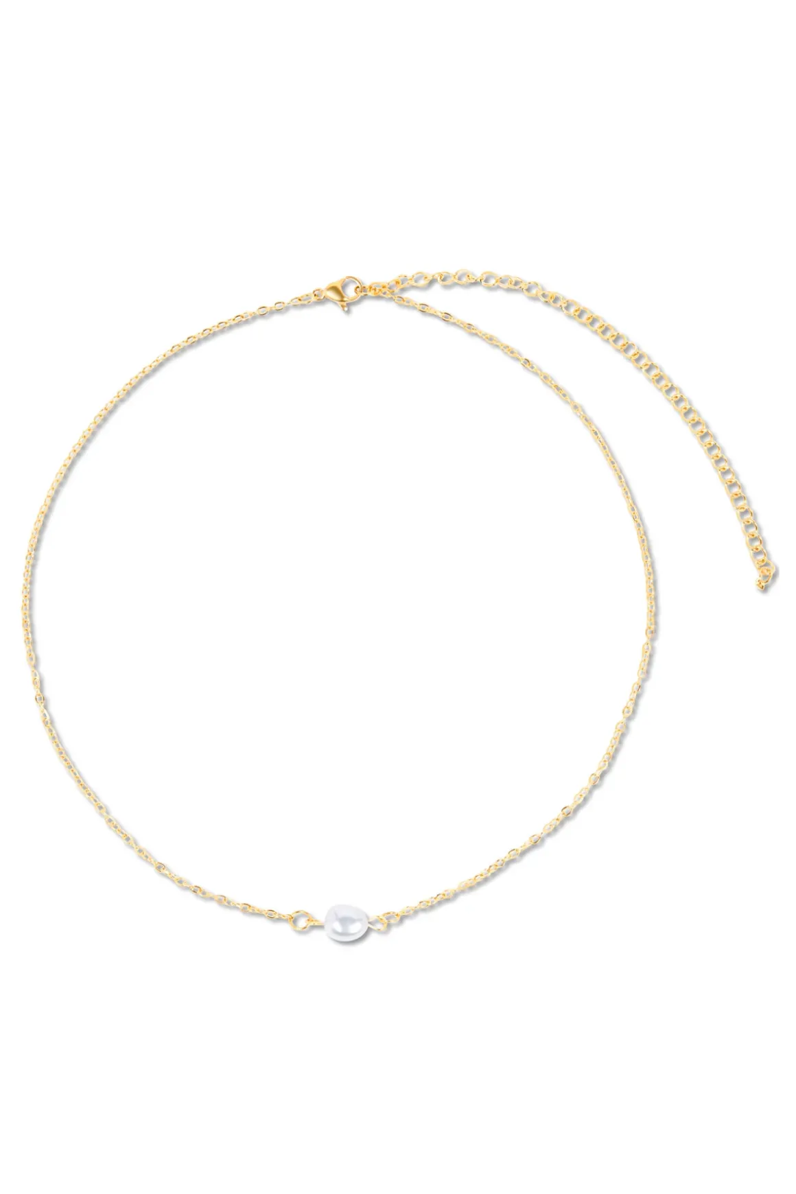 Shayla Dainty Pearl Choker Necklace