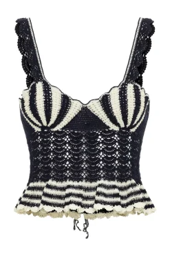 Shell Crochet Top