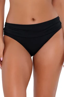 Shirred Banded Bikini Bottom