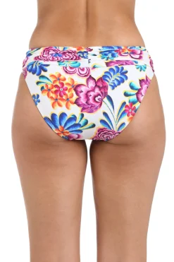 Shirred Banded Hipster Bikini Bottom