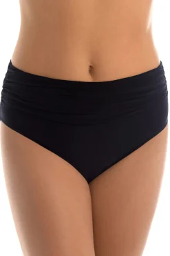 Shirred High Waist Bikini Bottom