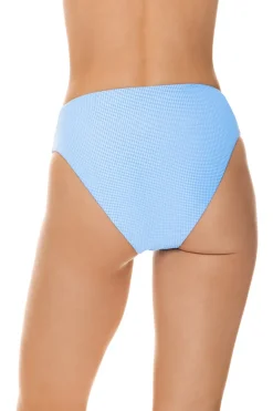Shirred High Waist Bikini Bottom